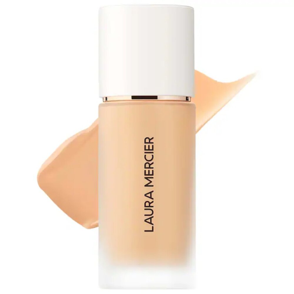 NIB ✅ Laura Mercier #2W2 WARM LINEN Flawless Weightless Perfecting Foundation ✨